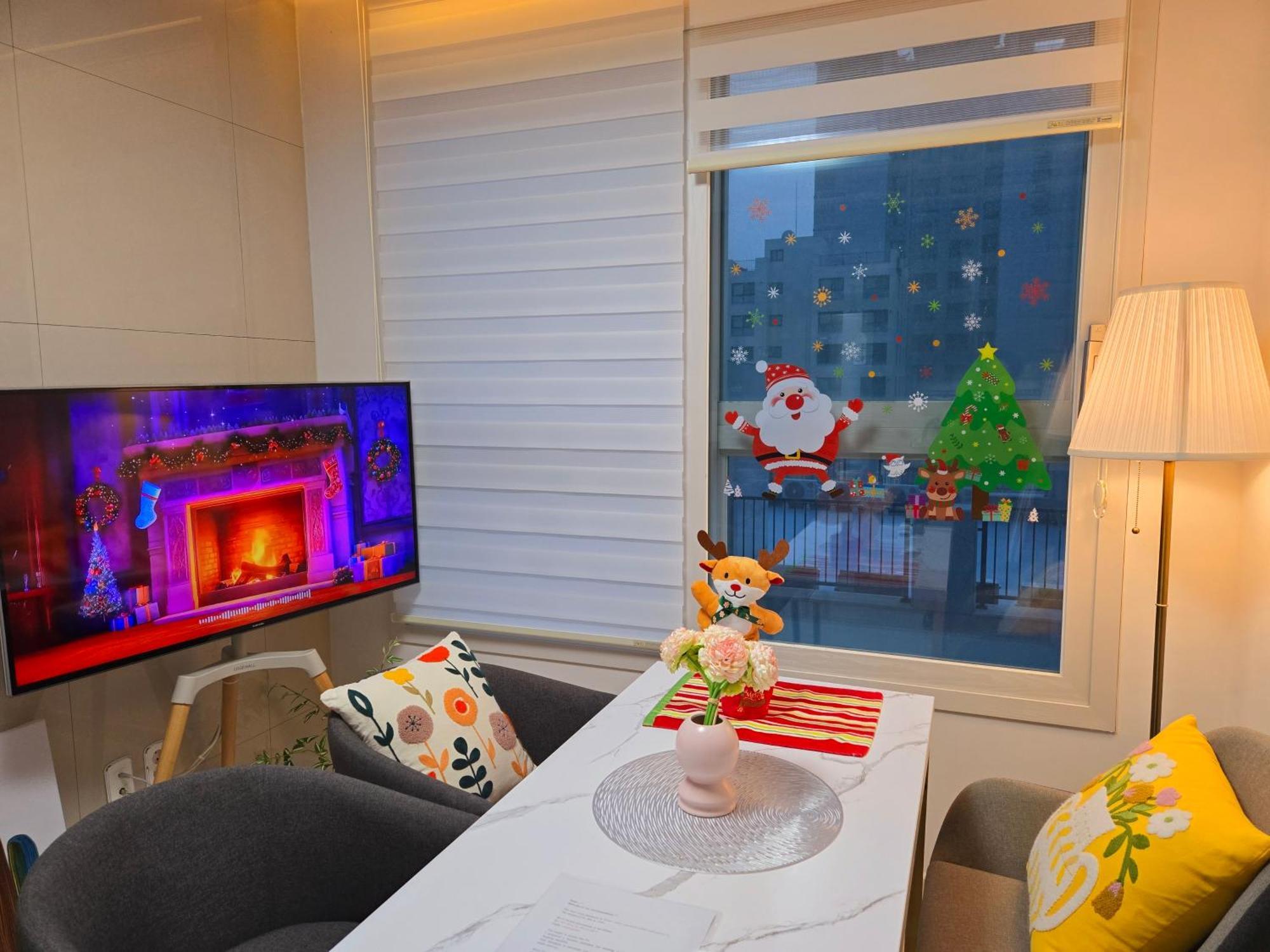Gamseong House #Gimpo Airport 10 Min #Hwagok Station #Netflix #Beamprojet #Niceview Seoel Kamer foto